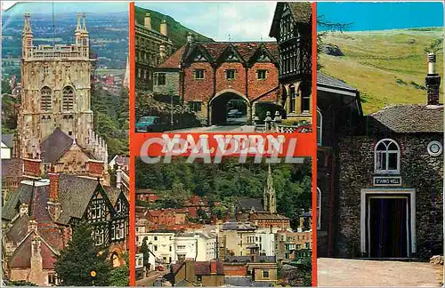 Cartes postales moderne Malvern General View The Abbey Gateway St Ann's Well