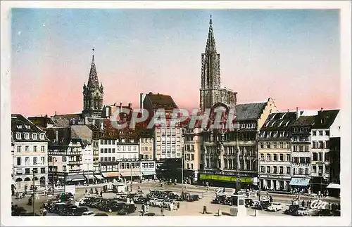 Cartes postales Strasbourg Place Kleber