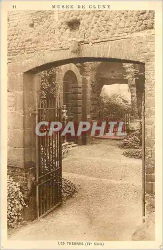 Cartes postales Musee de Cluny Les Thermes (IVe Siecle) Paris