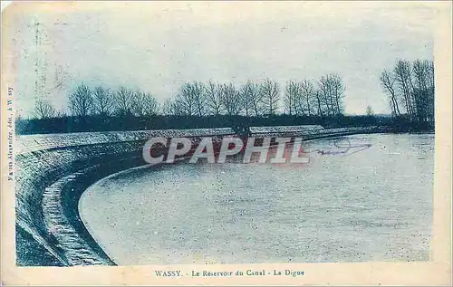 Cartes postales Wassy Le Reservoir du Canal La Digue