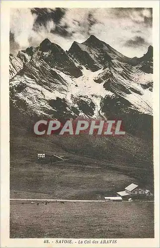 Cartes postales Savoie Le Col des Aravis