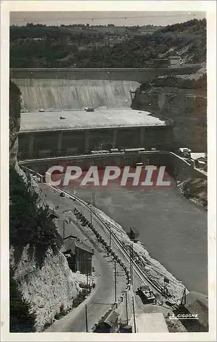 Cartes postales moderne Genissiat (Ain) Vue D'Ensemble du Barrage