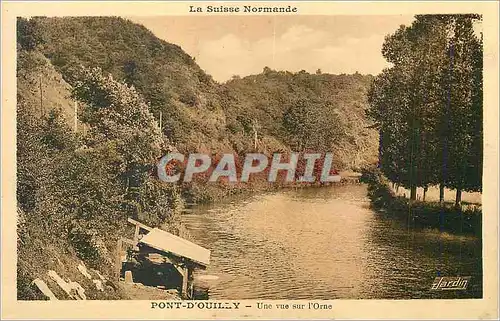 Cartes postales Pont D'Ouilly La Suisse Normande Une Vue sur l'Orne