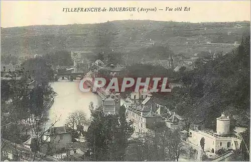 Ansichtskarte AK Villefranche de Rouergue (Aveyron) Vue Cote Est