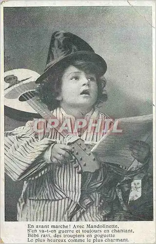 Cartes postales En avant Marche Avec Mondolinette