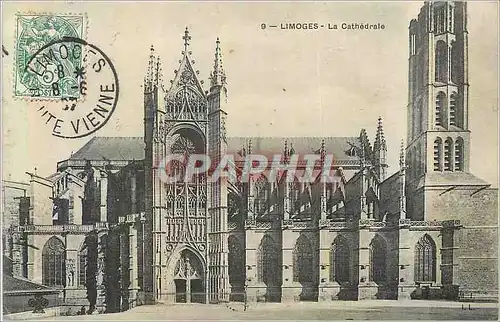 Cartes postales Limoges La Cathedrale