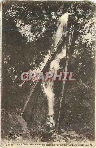 Cartes postales La Vallee de la Thur Les Cascades du Bockioch pres de Wildenstein