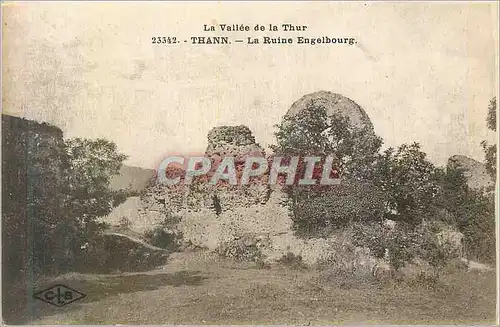 Cartes postales Thann La Vallee de la Thur La Ruine Engelbourg