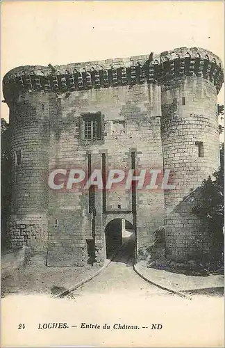 Ansichtskarte AK Loches Entree du Chateau