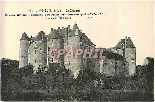 Ansichtskarte AK Luynes (I et L) Le Chateau Construit au XIIe Siecle sur l'Emplacement d'une Ancienne Forteresse