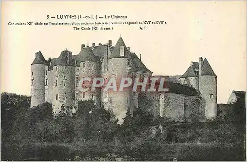 Cartes postales Luynes (I et L) Le Chateau Construit au XIIe Siecle sur l'Emplacement d'une Ancienne Forteresse