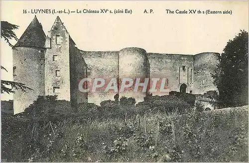 Ansichtskarte AK Luynes (I et L) Le Chateau XVe S (cote Est)