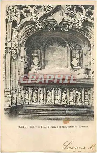 Ansichtskarte AK Eglise de Brou Bourg Tombeau de Marguerite de Bourbon