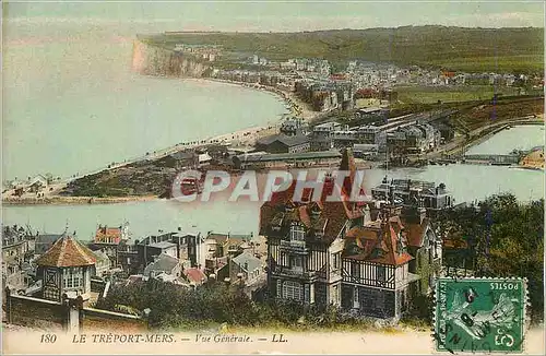 Cartes postales Le Treport Mers Vue Generale