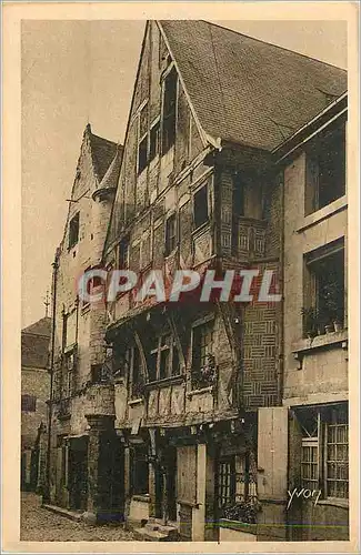 Ansichtskarte AK Chinon Vieilles Maisons du XVe Siecle