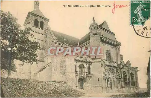 Cartes postales Tonnerre L'Eglise Saint Pierre