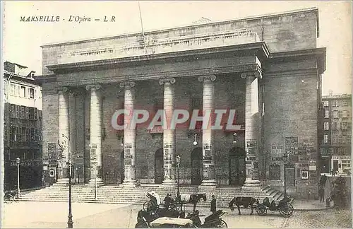 Ansichtskarte AK Marseille L'Opera