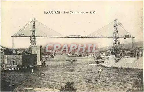 Cartes postales Marseille Pont Transbordeur