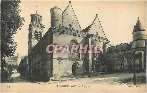 Cartes postales Pierrefonds L'Eglise