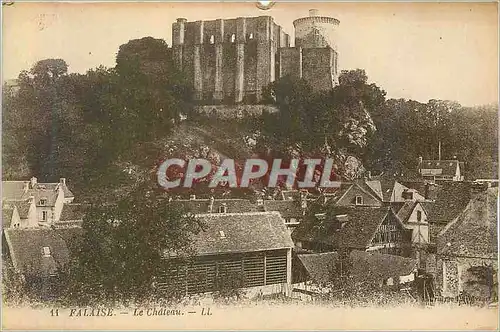 Cartes postales Falaise Le Chateau