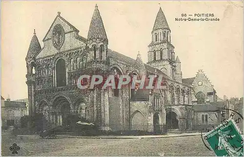 Ansichtskarte AK Poitiers Notre Dame la Grande