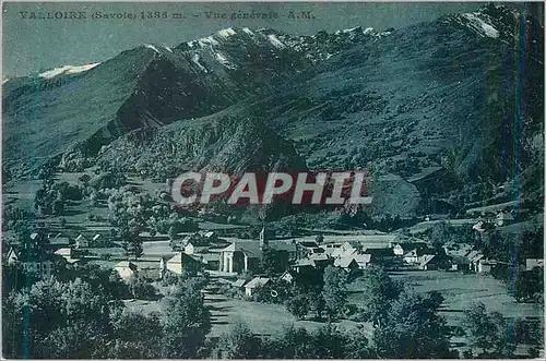 Cartes postales Valloire (Savoie) 1385 m Vue Generale