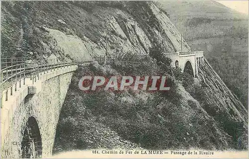 Cartes postales Chemin de Fer de Mure Passage de la Rivoire