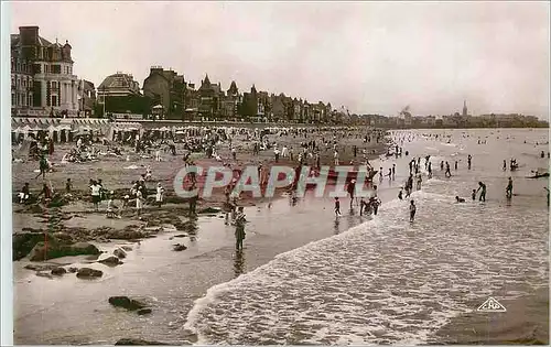 Moderne Karte Parame La Plage a Maree Haute