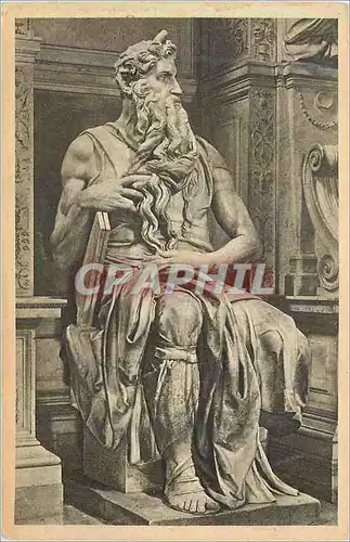 Cartes postales Roma Mose di Michelangelo Chiesa di S pietro in Vincoli