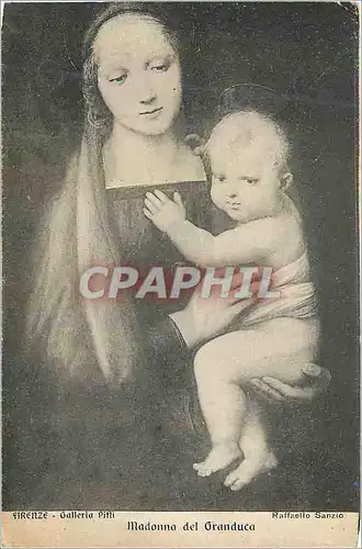 Cartes postales Firenze Galleria Pitti Madonna del Granduca Madonna del Granduca