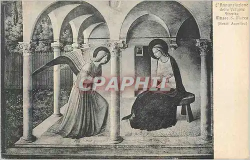 Cartes postales Firenze Museo S Marco (Roato angelico) L'Annunziazione della Vergine