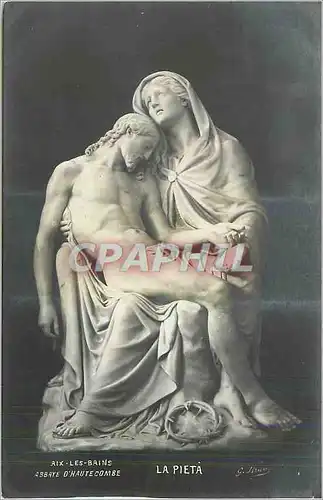 Cartes postales Aix les Bains Abbaye d'Hautecombe La Pieta