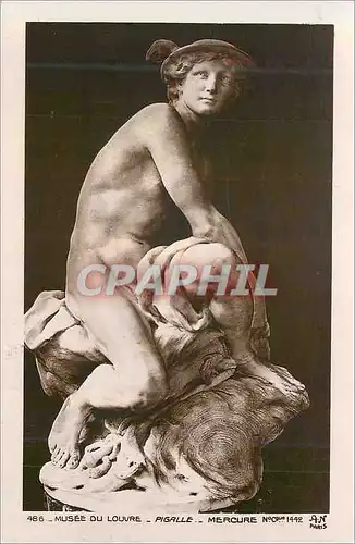 Cartes postales Musee du Louvre Pigalle Mercure