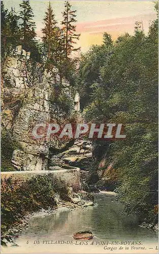 Cartes postales De Villard de Lans A Pont en Royans