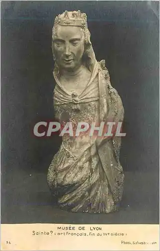 Cartes postales Musee de Lyon Sainte (Art Francais Fin du XVe Siecle)