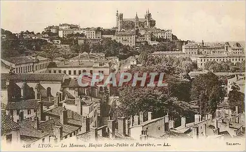 Cartes postales Lyon Les Minimes Hospice Saint Pothin et Fourviere