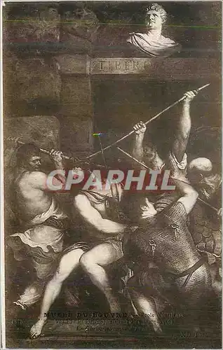 Cartes postales Musee du Louvre Ecole Venitienne Vecelli (Tiziano)