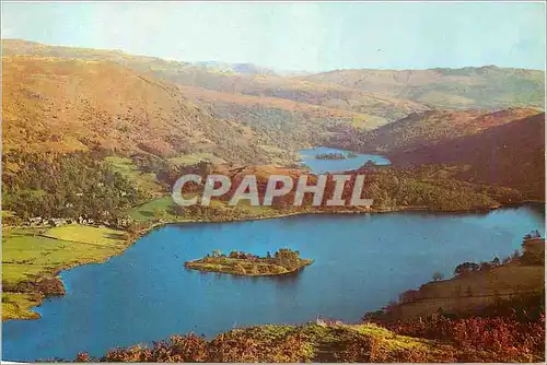 Cartes postales moderne Grasmere Lake and Rydal Water From Silverhowe