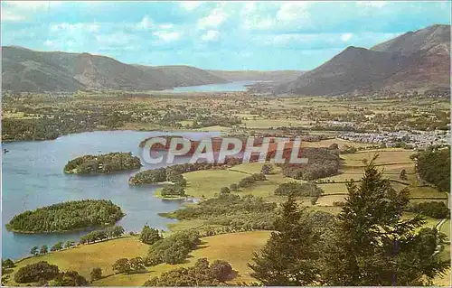 Moderne Karte Derwentwater Bassenthwaite and Skiddaw