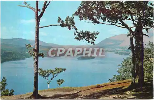 Cartes postales moderne Surprise View from Ashness Derwentwater and Bassenthwaite