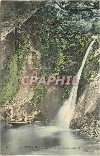 Cartes postales Gresy sur Aix Les Gorges du Sierroz