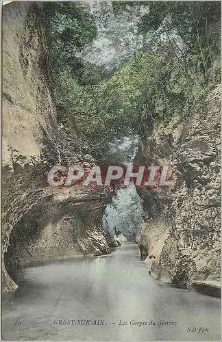 Cartes postales Gresy sur Aix Les Gorges du Sierroz