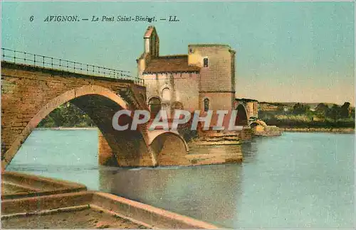 Cartes postales Avignon Le Pont Saint Benezet