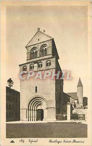 Cartes postales Epinal Basilique Saint Maurice