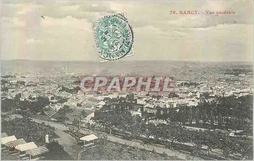 Cartes postales Nancy Vue Generale