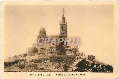 Cartes postales Marseille Notre Dame de la Garde