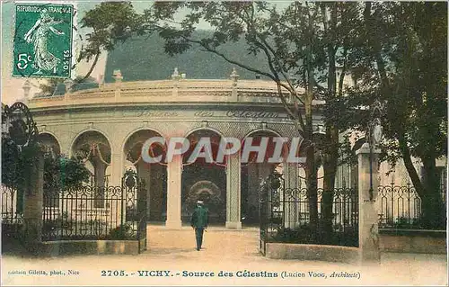 Ansichtskarte AK Vichy Source des Celestins (Lucien Voog Architecte)