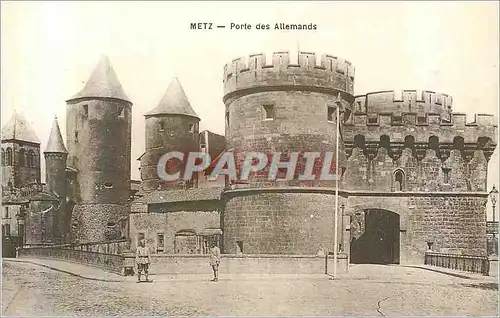Cartes postales Metz Porte des Allemands