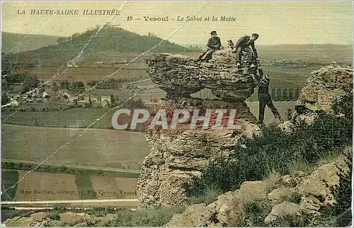 Cartes postales Vesoul Haute Saone Illustree Le Sabot et la Motte (carte toilee)