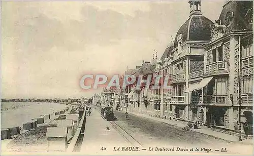 Ansichtskarte AK la Baule le Boulevard Darlu et la Plage